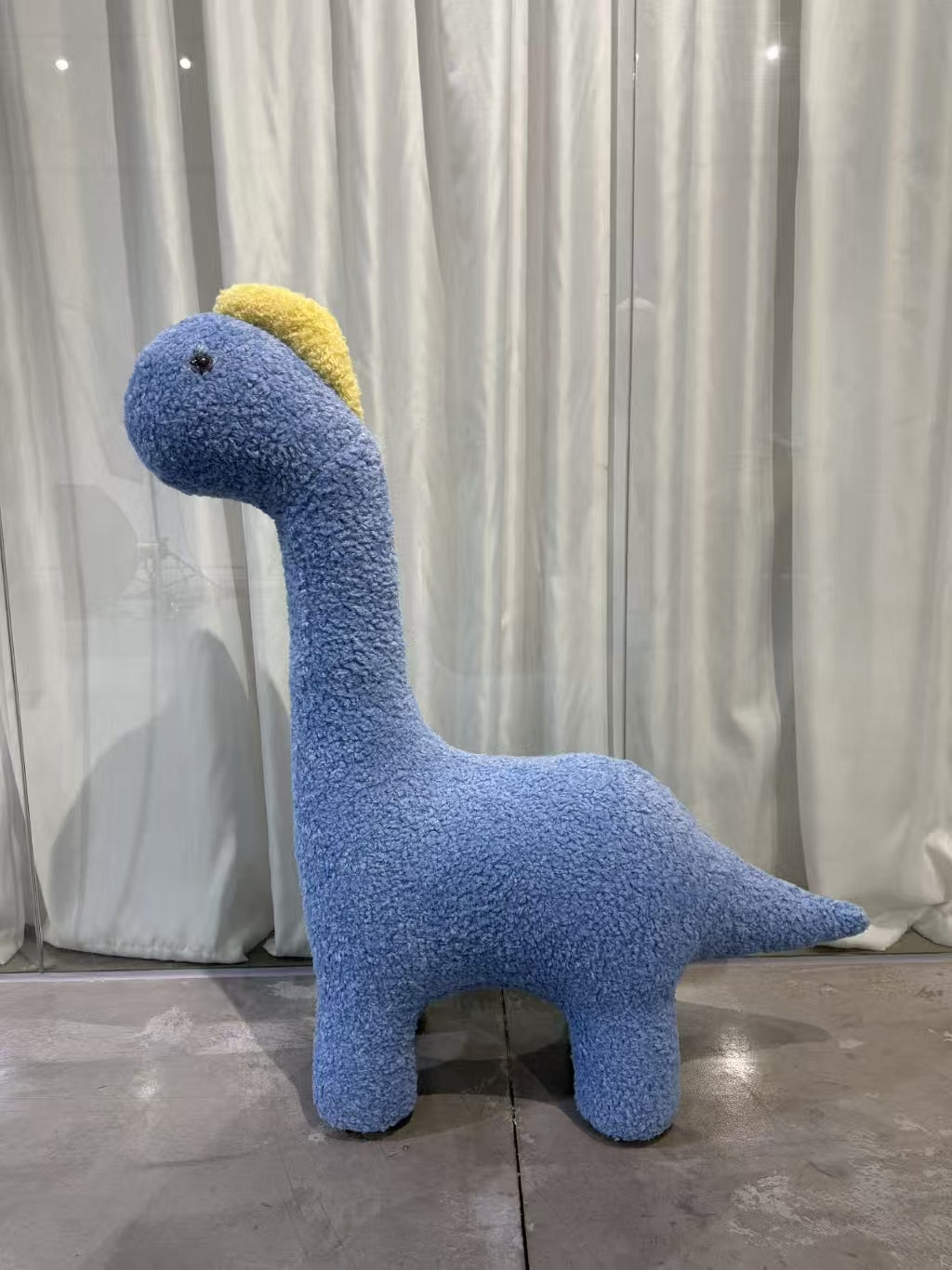 3 ft Dinosaur Cat Tree -Curly Plush Fabric